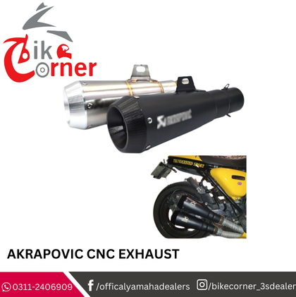AKRAPOVIC CNC EXHAUST