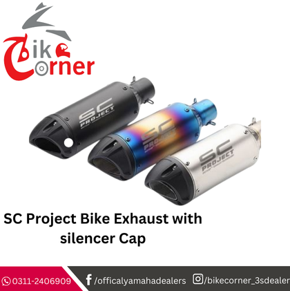 SC Project Bike Exhaust/Silencer