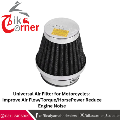 Universal Air Filter for Motorcycles