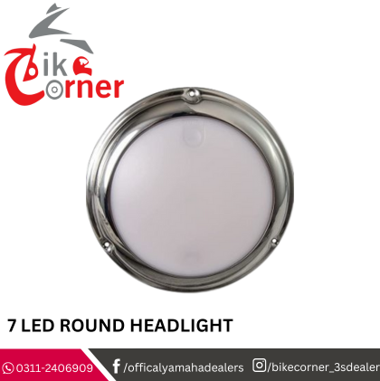 7 LED ROUND HEADLIGHT