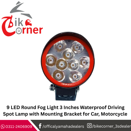 9 LED Round Fog Light
