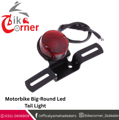 Motorbike Big-Round Led Tail Light