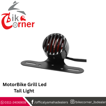 MotorBike Grill Led Tail Light