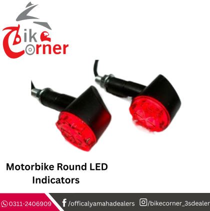 Motorbike Round LED Indicators