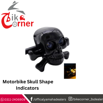 Motorbike Skull Shape Indicators