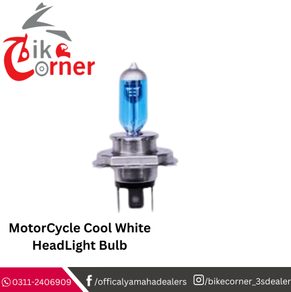MotorCycle Cool White HeadLight Bulb