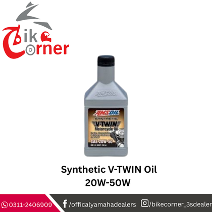 Synthetic V-TWIN Oil 20W-50W