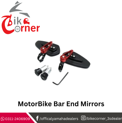 MotorBike Bar End Mirrors