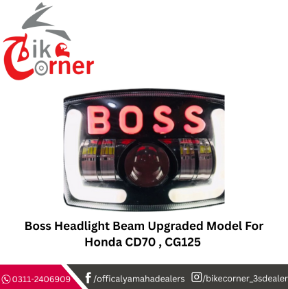 Boss Headlight Beam Upgraded