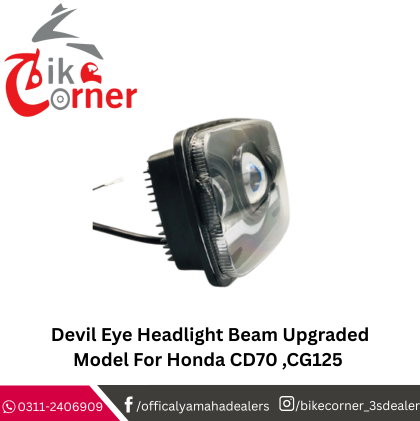 Devil Eye Headlight Beam Upgraded