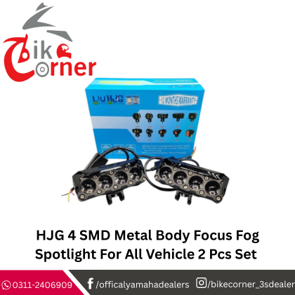 4 SMD Metal Body Focus Fog Spotlight