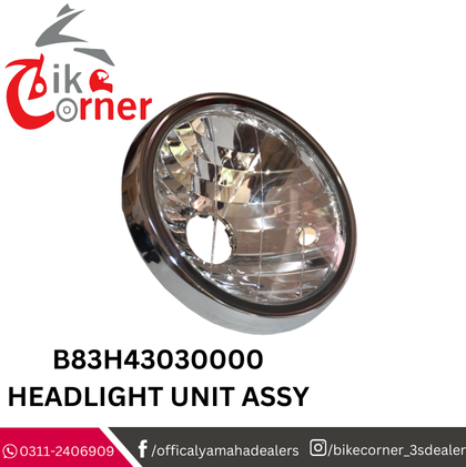 B83H43030000 HEADLIGHT UNIT ASSY